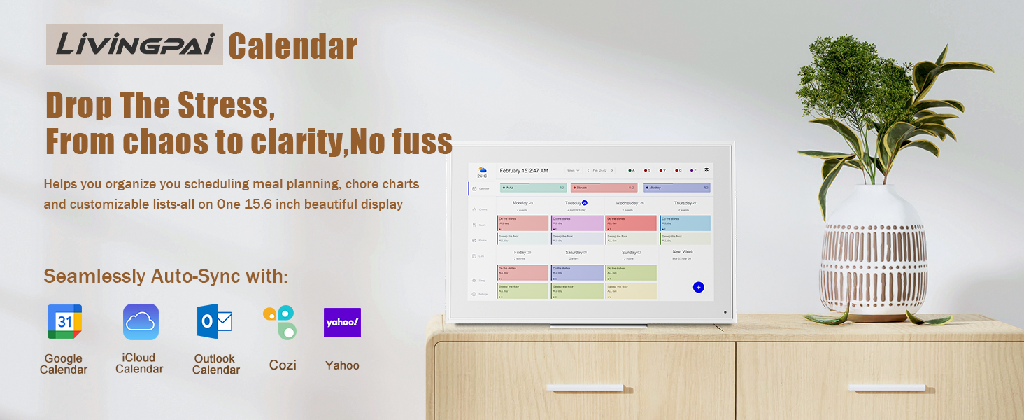 Wall Digital Calendar