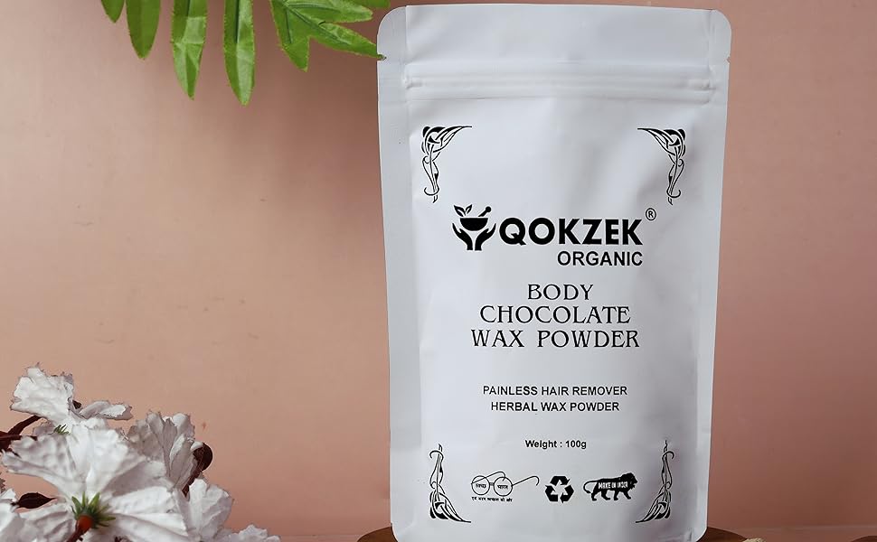 Buy QOKZEK Herbal Wax Powder for Hair Removal,Chocolate Flavours