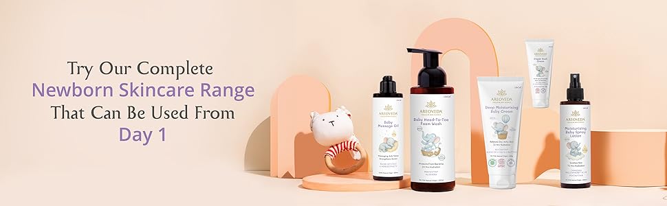 Areoveda Baby Skincare Products