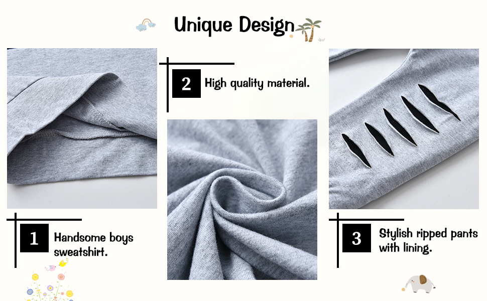 grey clothes for your boys