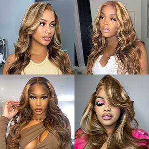 body wave lace front wigs human hair