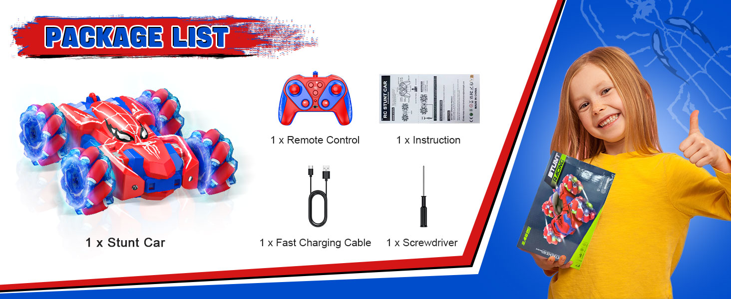 spiderman rc car