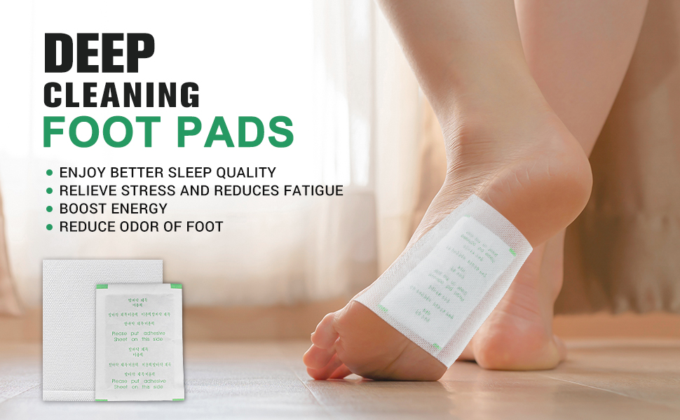 Maguja Foot Pads (100Pads), Ginger Foot Pads and Cleansing for Impurity Removal