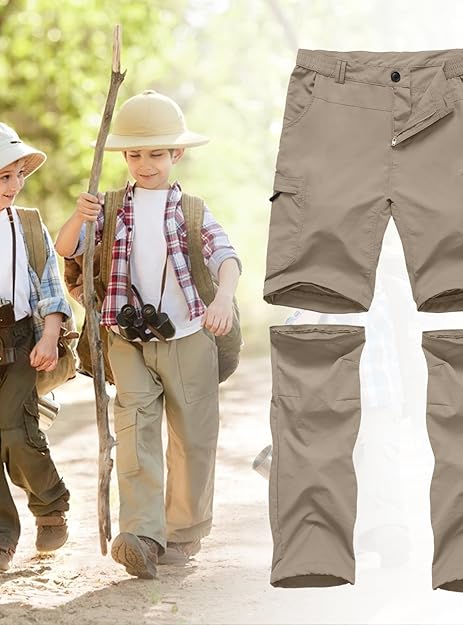 Amazon.com: StunShow Kids Youth Hiking Cargo Pants,Waterproof and