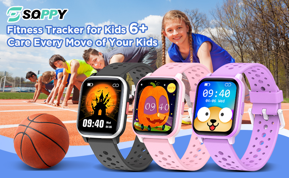 SOPPY Fitness Tracker Watch for Kids, Activity Tracker, Smart Watch