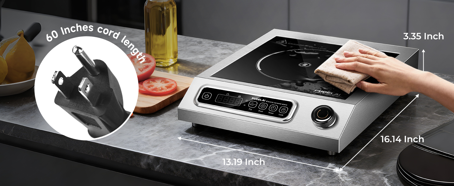 Product Size and 60 Inches Cord