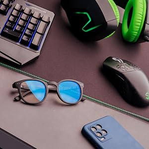 clear gaming glasses 