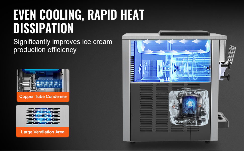 Machine à Crème Glacée Commerciale