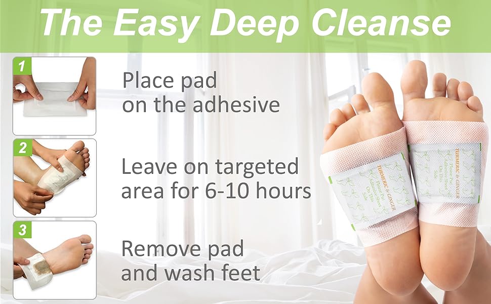 Dr. Entre's Foot Pads Deep Cleansing Foot Pads to Remove