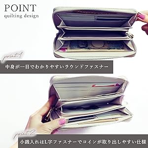 Amazon | [クロスマーベリー] 長財布 レディース 使いやすい