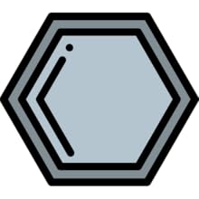 Rubber Hexagon Encased Ends