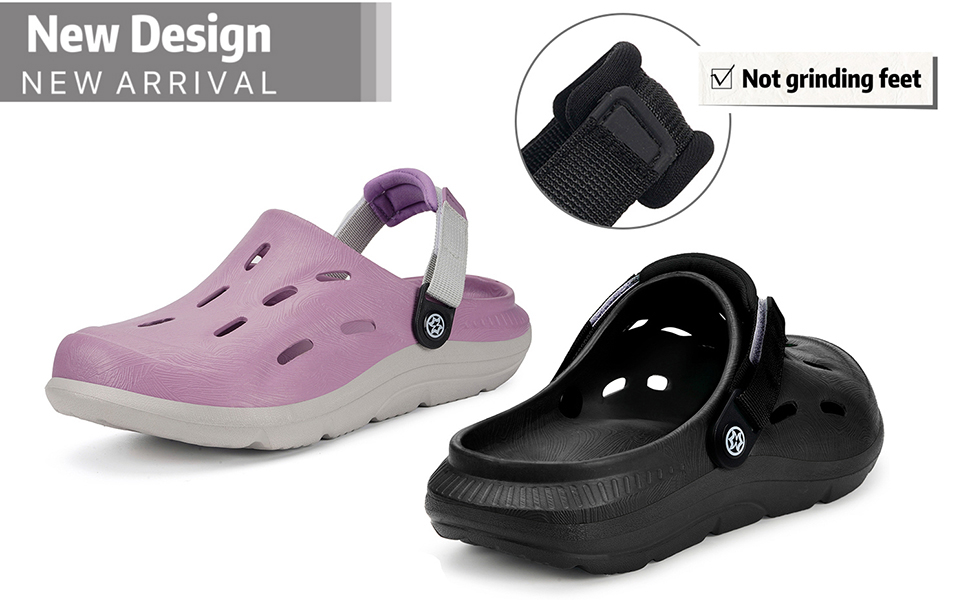 Mens Womens Orthotic Clogs Garden Shoes Arch Support Slip