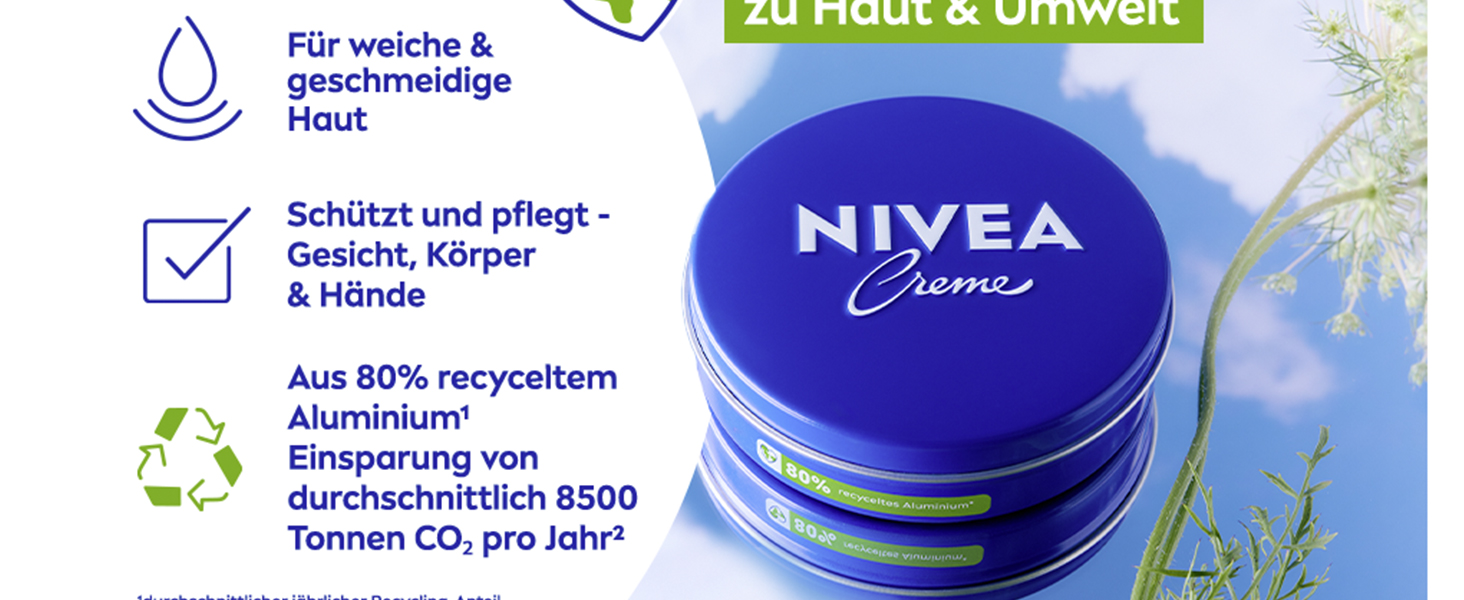 nivea creme dose