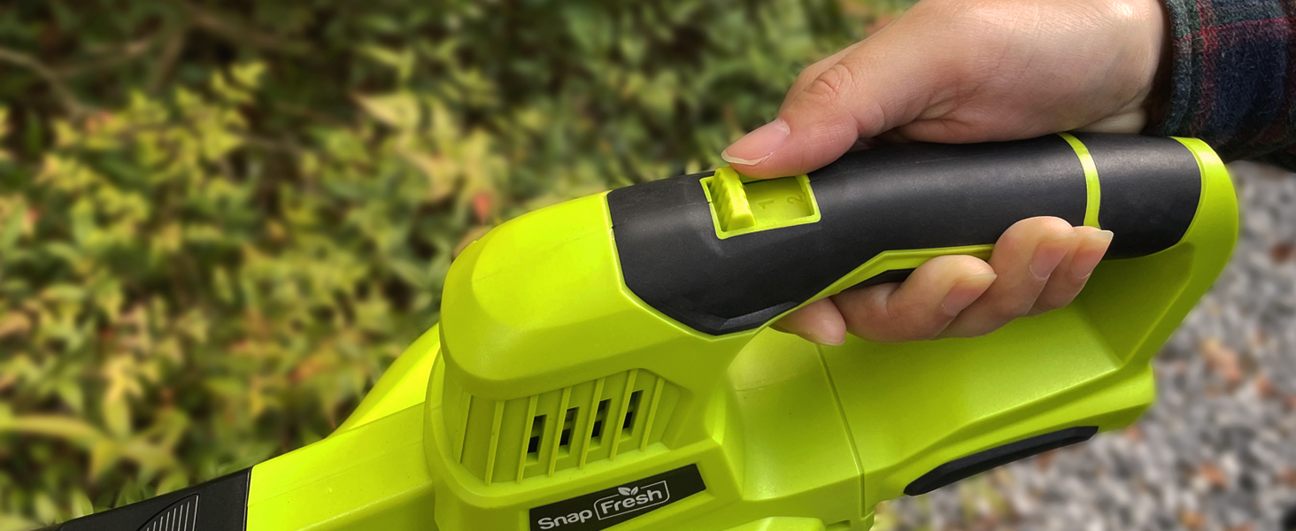 SnapFresh Leaf Blower 20V Leaf Blower Cordless with Battery & Charger