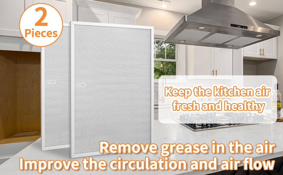 WZKO BPS1FA36 Aluminum Range Hood Vent Filter for Broan Nutone Allure 36" QS1 WS1