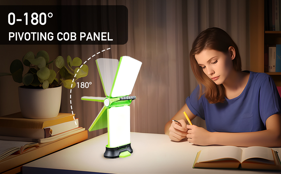 180° rotatable cob panel
