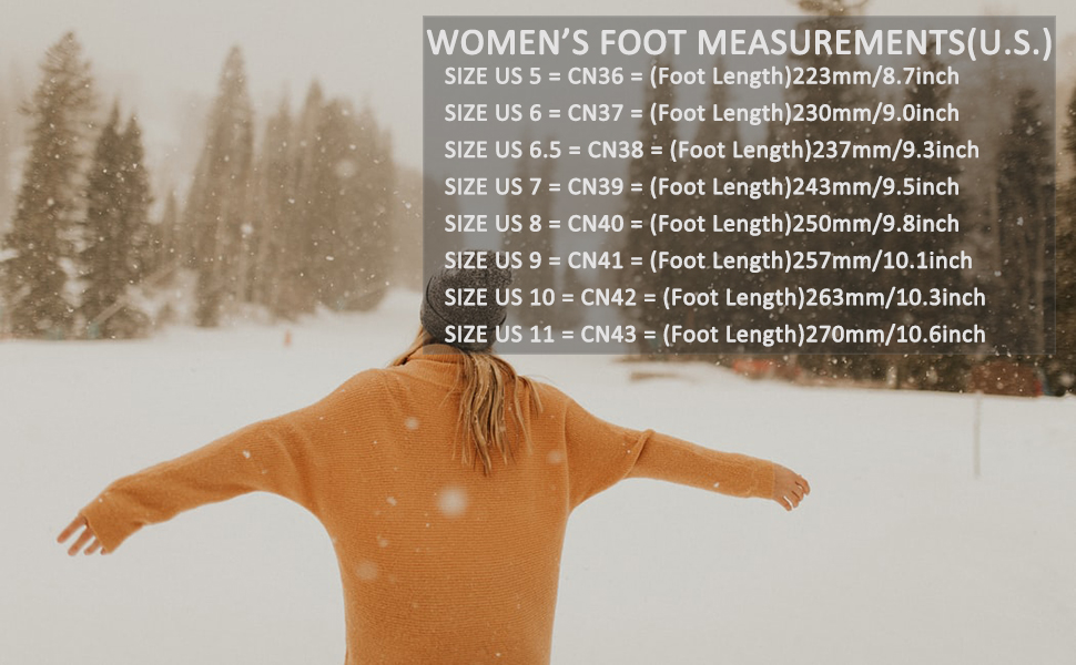 womens snow winter boots