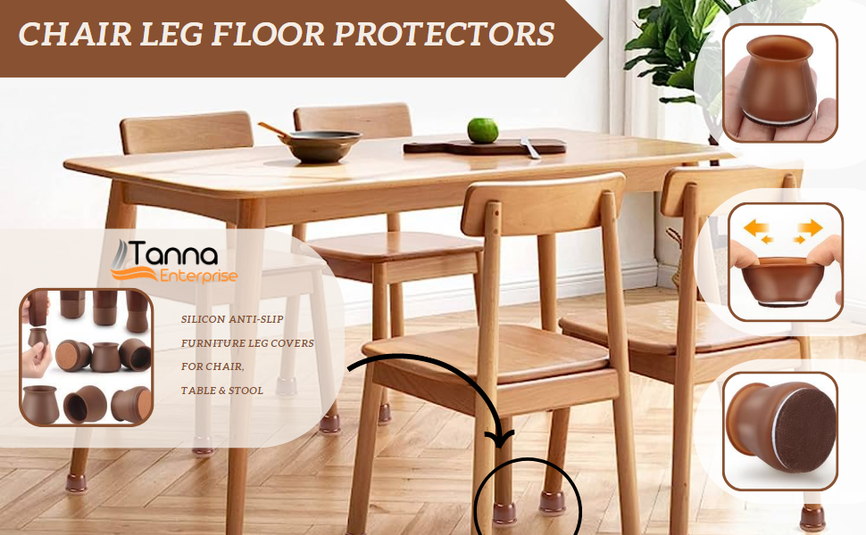 • Why choose chair leg floor protectors ?