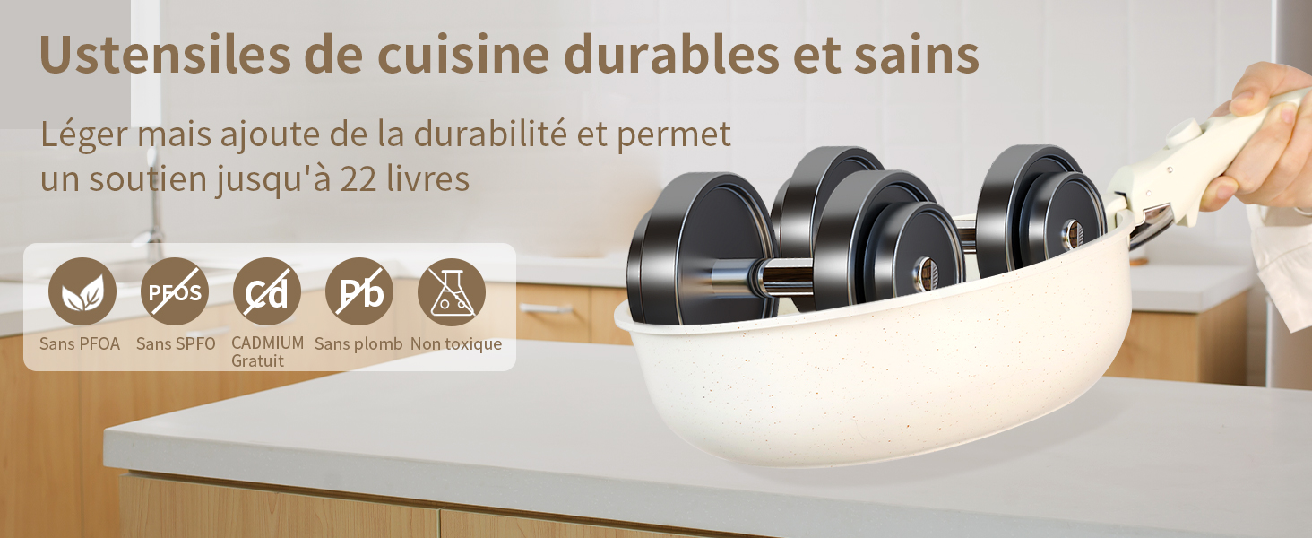 YASHE Batterie de Cuisine Crème Passe au Four Antiadhésif pour Induction 3880579c C92e 4bb5 B003 2bedb9aeff85. CR0,0,1464,600 PT0 SX1464 V1