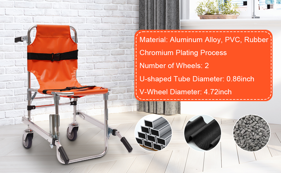 Levante de silla de escalera plegable