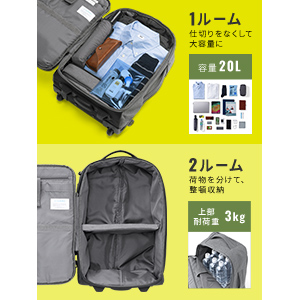 リュックキャリー Amazon | [イーサプライ] ソフトキャリー リュック 機内持ち込み