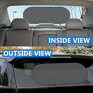 Car Rear Window Sunshade 5