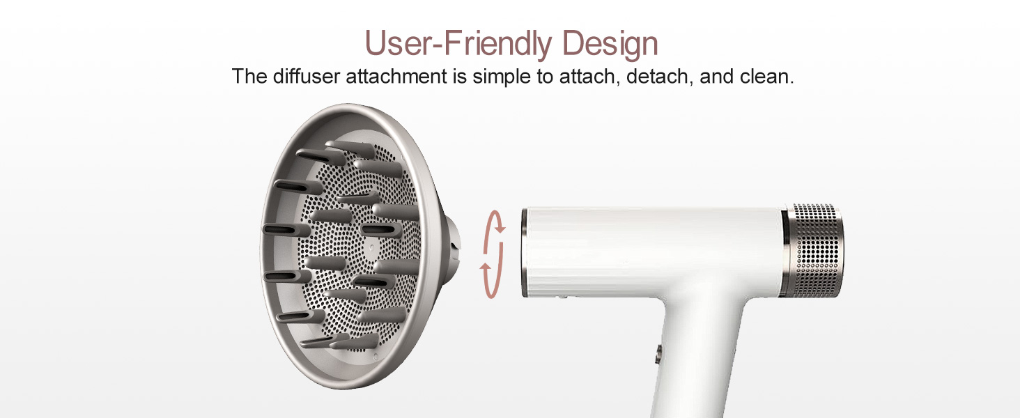 ease of use maintenance diffuser attachment simple attach detach clean shark diffuser flex style