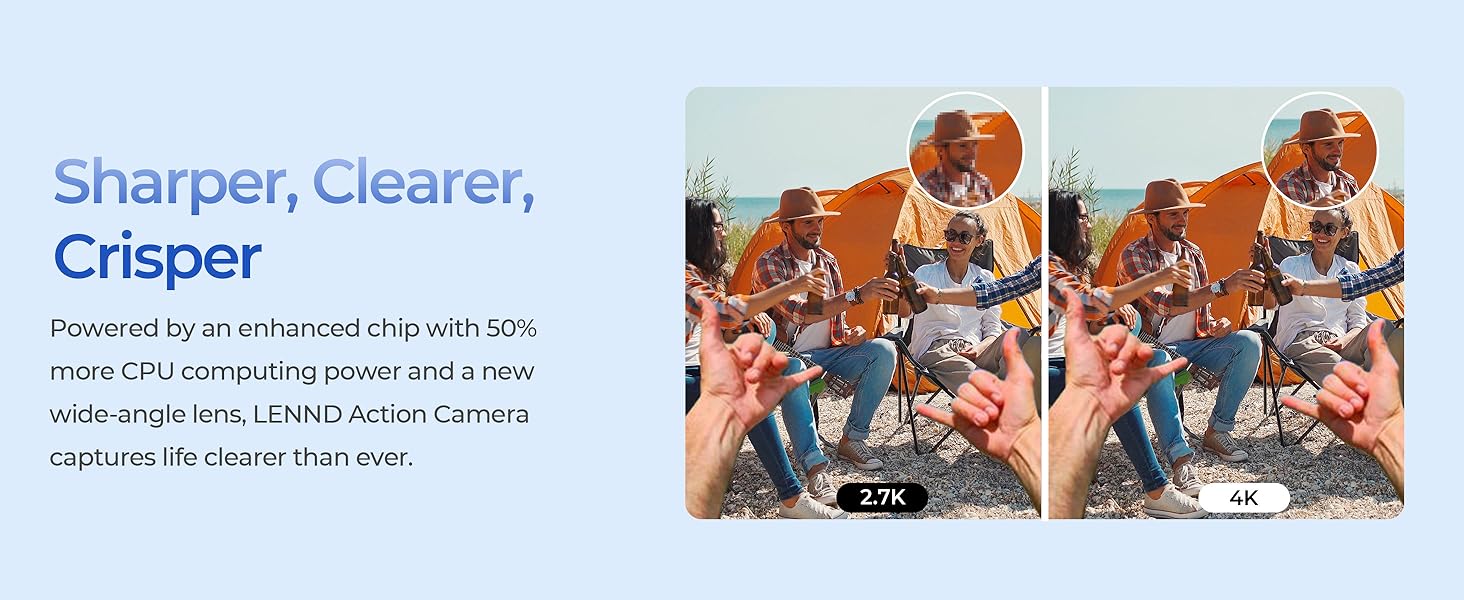 4K Thumb Action Camera