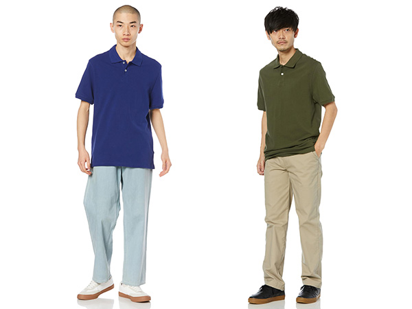 ⭐️ポロシャツ コットンピケ スリムフィット メンズ L 黒✖︎赤 POLO RALPH LAUREN コットンピケ スリムフィット ポロシャツ