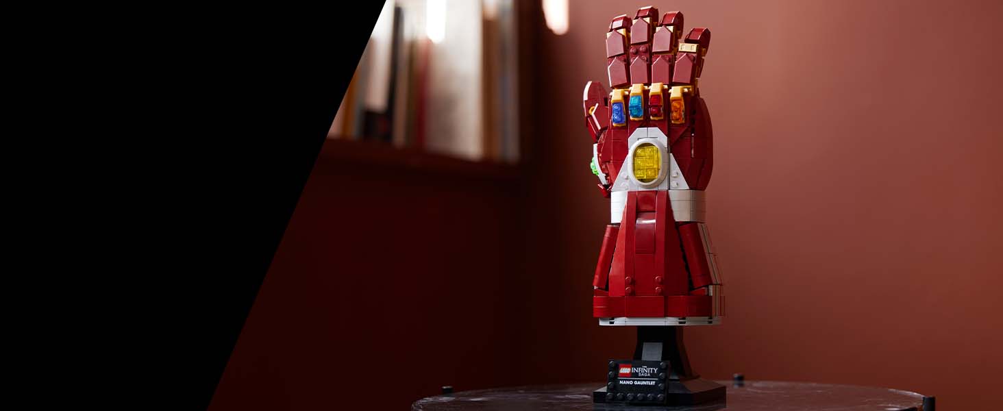 LEGO 76223 Marvel Nanohandsken Byggsats för Vuxna, Modellbyggsats med ...
