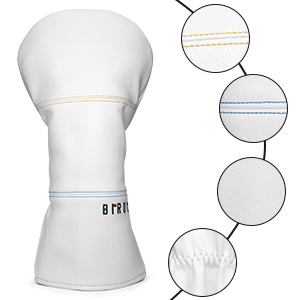 新品 ３点セット ドライバー FW UT ヘッドカバー BIRDIE ホワイト 新品 ゴルフ3点セット ドライバー FW UT ヘッドカバー BIRDIE