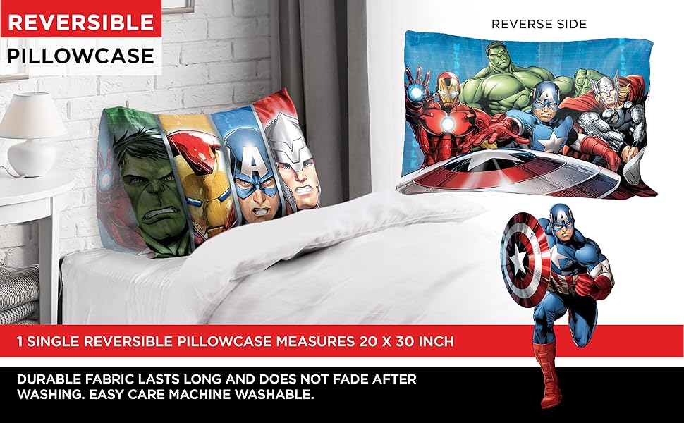 Amazon.com: Marvel Avengers Assemble Pillow Case : Home