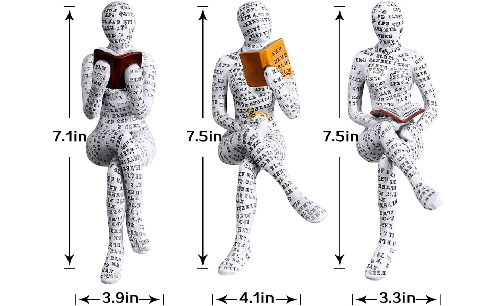 BEYDMLS Reading Lady Statue, Lady Statue Decorative Female