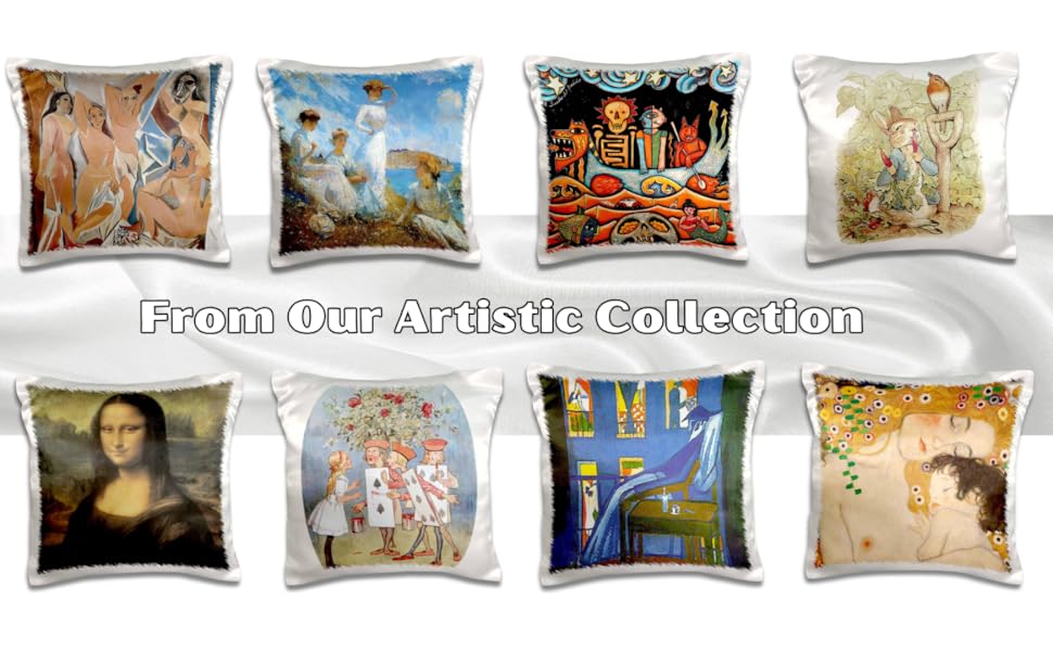 artsy pillowcases