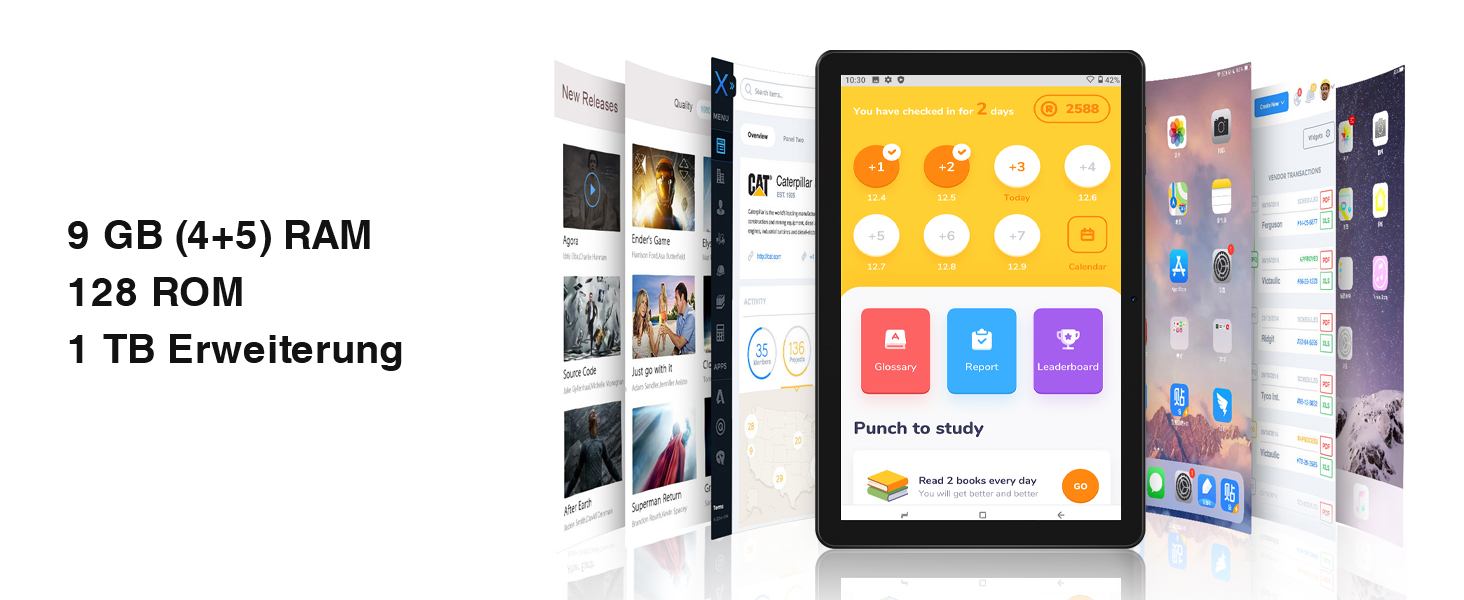 tablet android 14 tablet 10 zoll tablet 10+ zoll android tablet