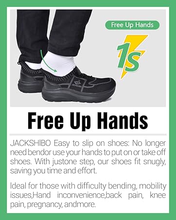 Women&#39;s Wide Toe Box Slip in Hands Free Shoes