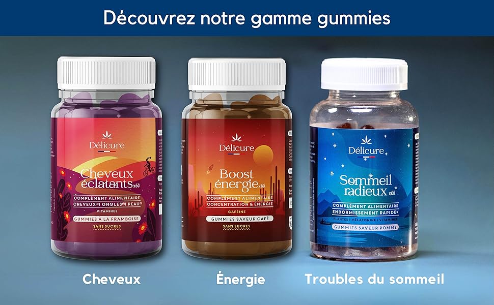 gamme gummies delicure