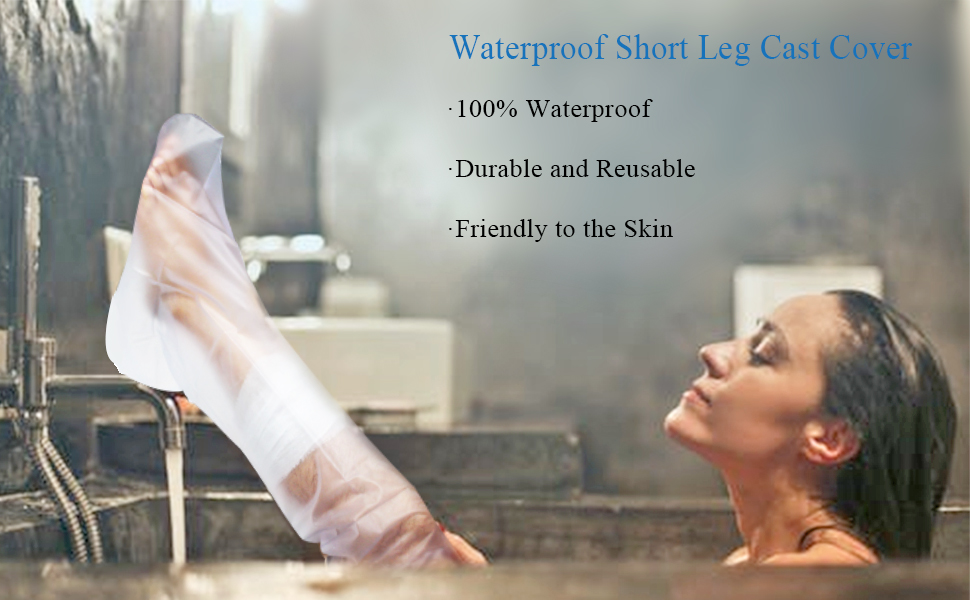 Waterproof Short Leg Cast Cover