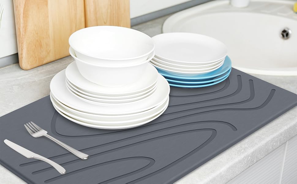 Stone bath mat