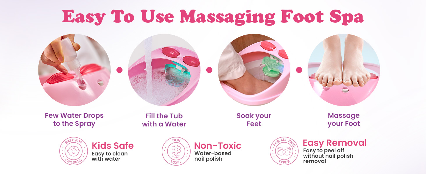 Kids Spa Day Kit for Girls