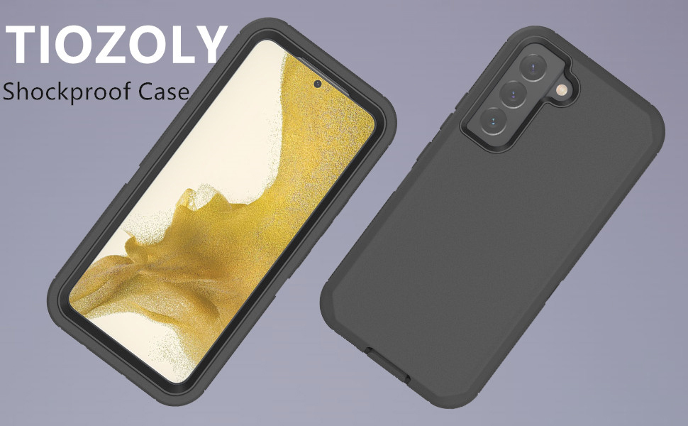 for Samsung Galaxy S22 Case, Heavy Duty Defender Case Dustproof