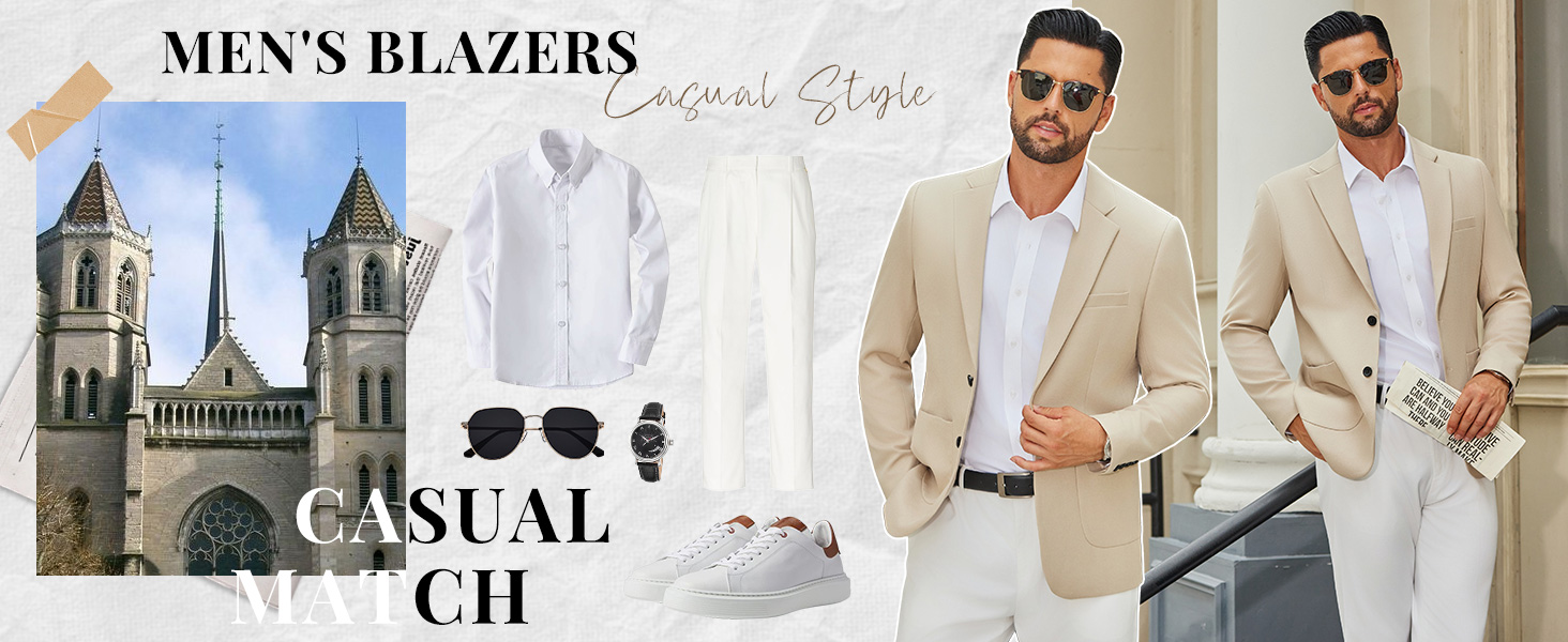 COOFANDY Men&#39;s Casual Blazer Jacket