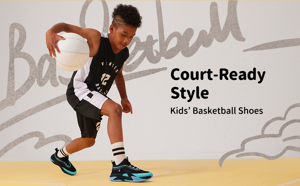 DREAM PAIRS Kids SDBS226K Basketball Shoes