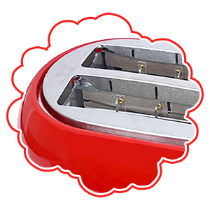 amion,Bread Toaster,Stainless Steel Toaster,bread toast machine, 2 slice bread toaster,SPN-MX9E8