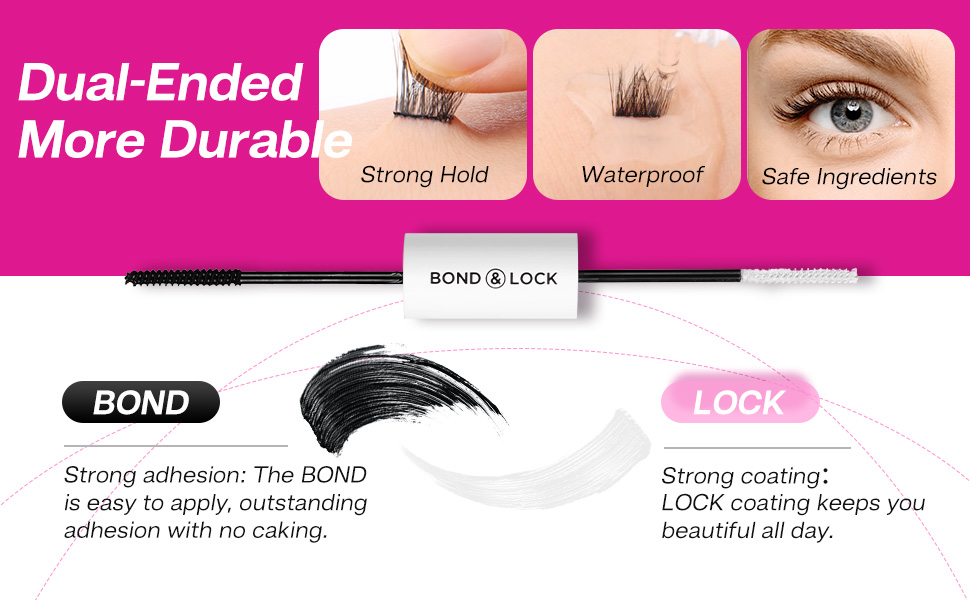 superfine band cluster lashes kit 