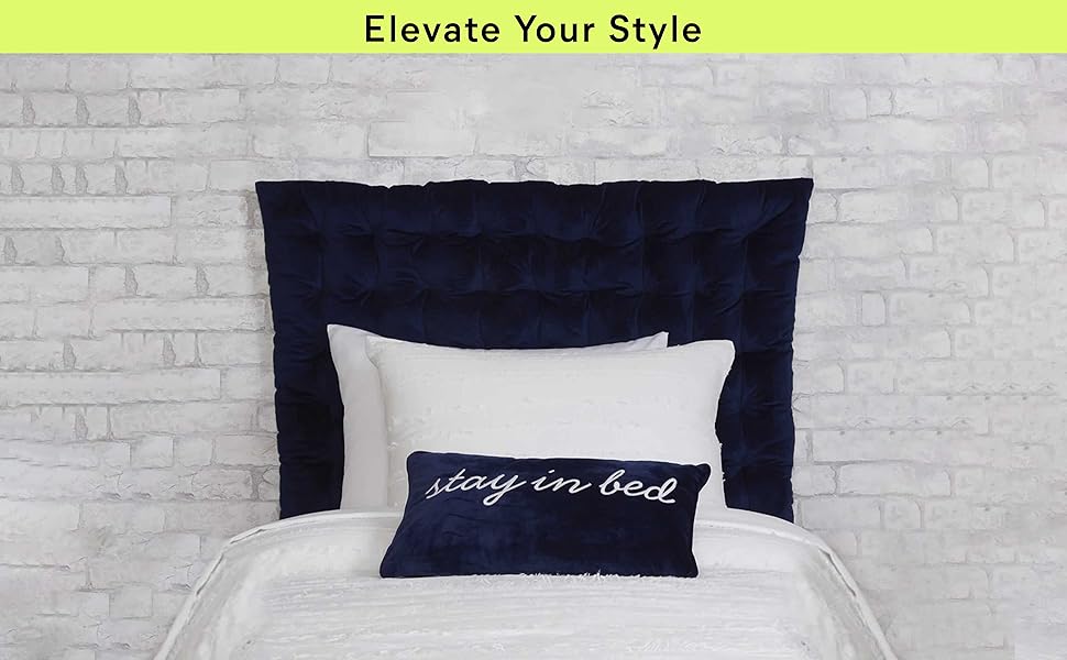 Dormify Wall Mounted Headboard Medium Grey Twin/Twin XL