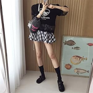 ikurah スカート ファー バルーンスカート ミニ 膝丈 フレア プリーツ Amazon.co.jp: [OIUYUE] ミニスカート バルーンスカート