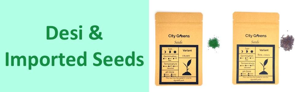 Desi & imported seeds