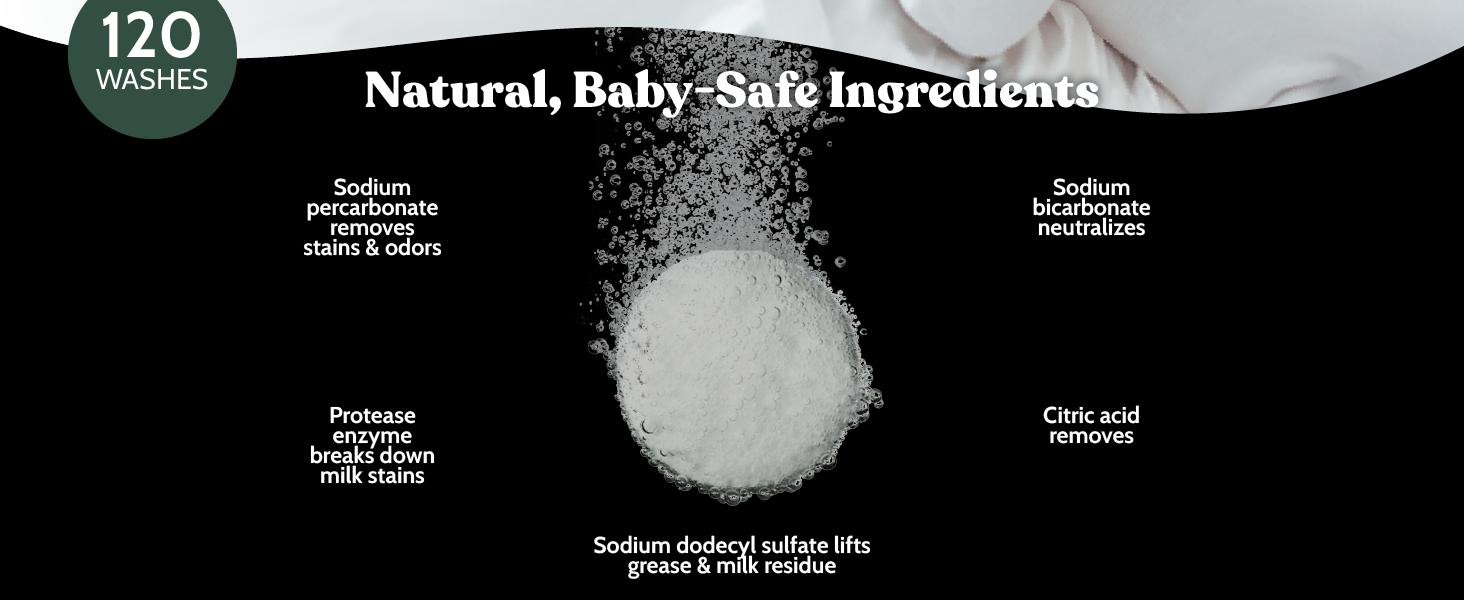 Natural,  Baby-Safe Ingredients
