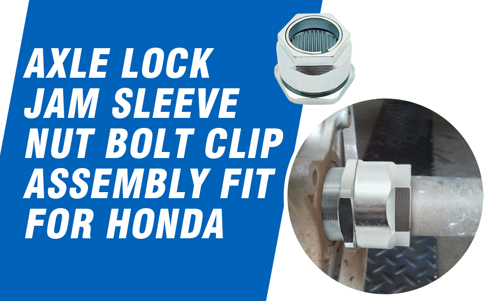 Axle Lock Nut Kit for Honda TRX300EX TRX400EX TRX450R
